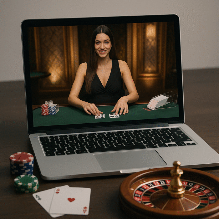 Êlő osztós online kaszinók