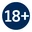 18+ korhatár ikon