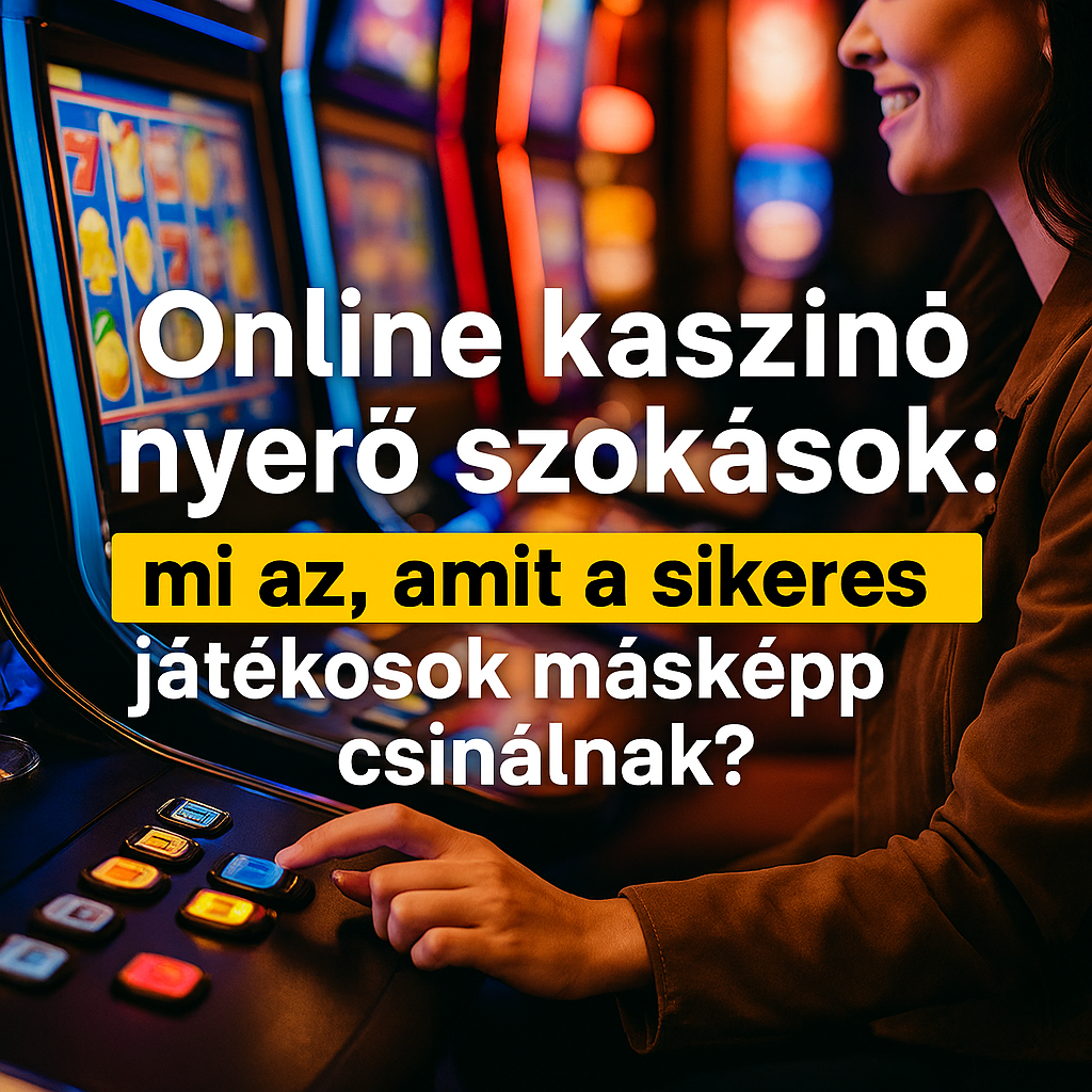 Milyen nyerő szokások vannak az online kaszinókban